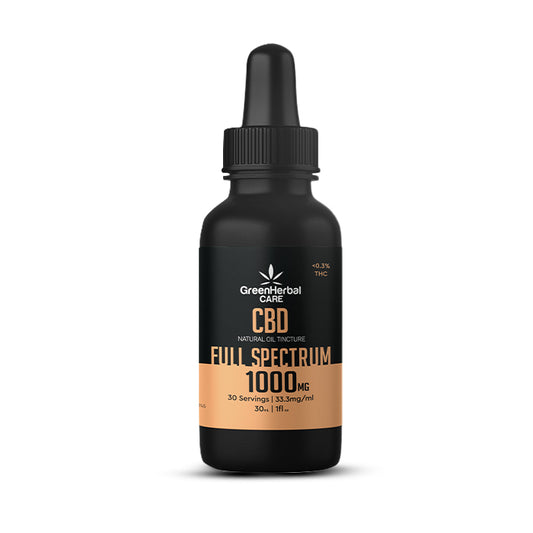 GHC CBD Full Spectrum Oil 1000mg