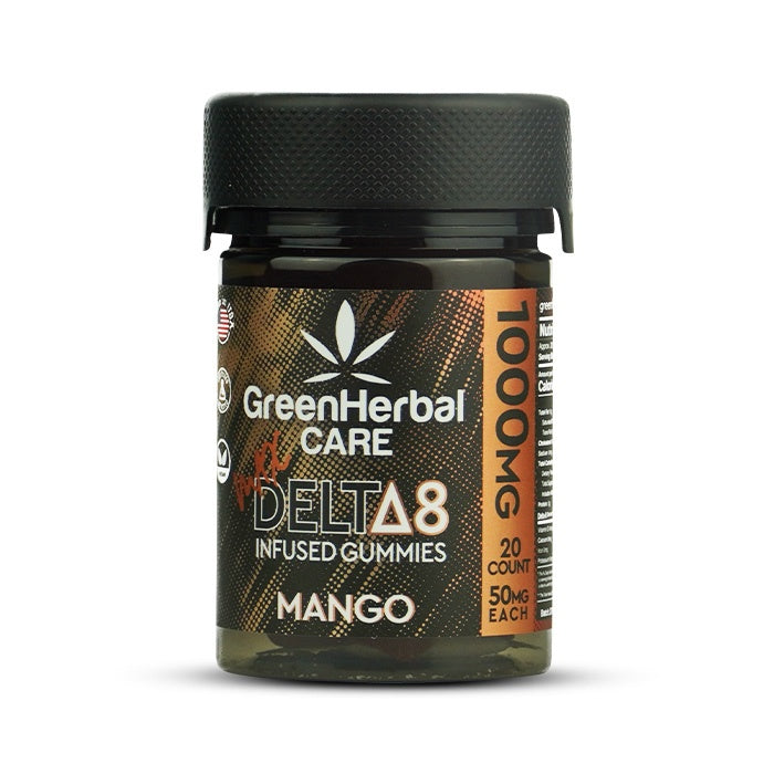 GHC Delta-8 THC Max Gummies Mango