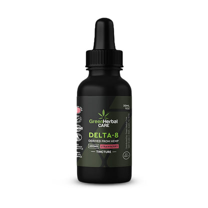 Delta-8 THC Oil Strawberry 600MG