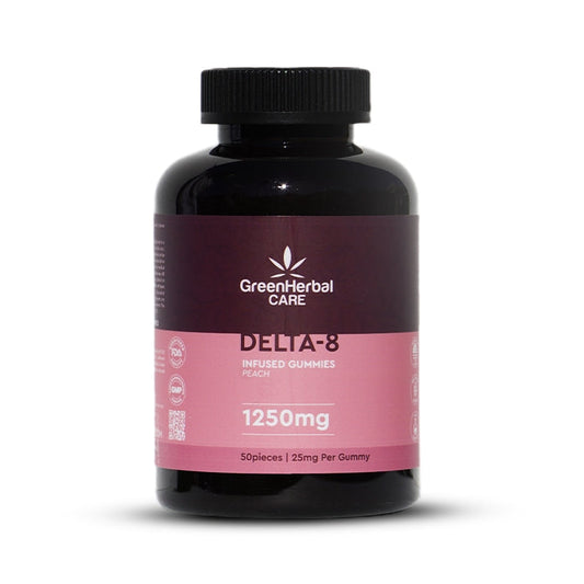 GHC Delta-8 THC Pectin Gummies 1250mg