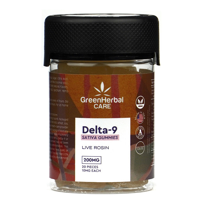GHC Delta-9 THC Live Rosin Gummies