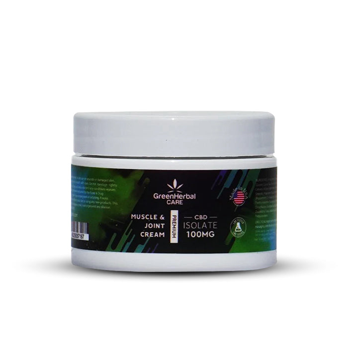 GHC Muscle and Joint CBD Cream 1oz 100mg