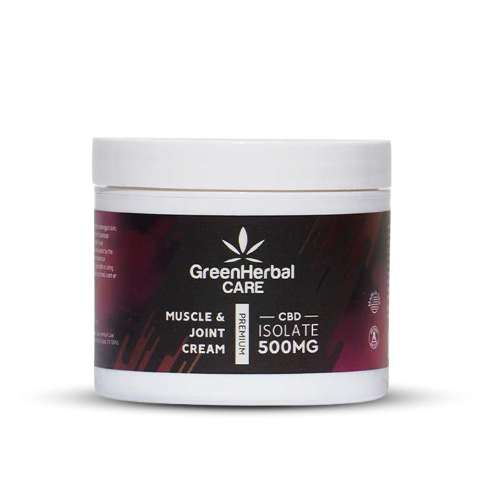 GHC Muscle and Joint CBD Cream 500mg