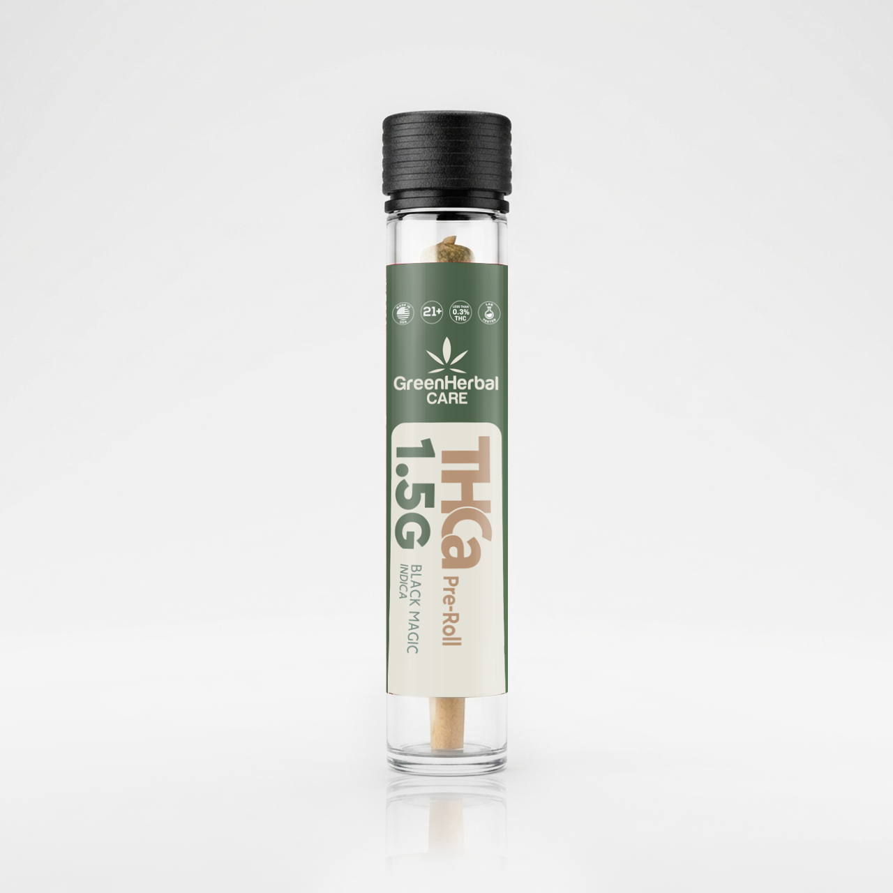 GHC Indica Black Magic THCA 1.5g Pre-Roll