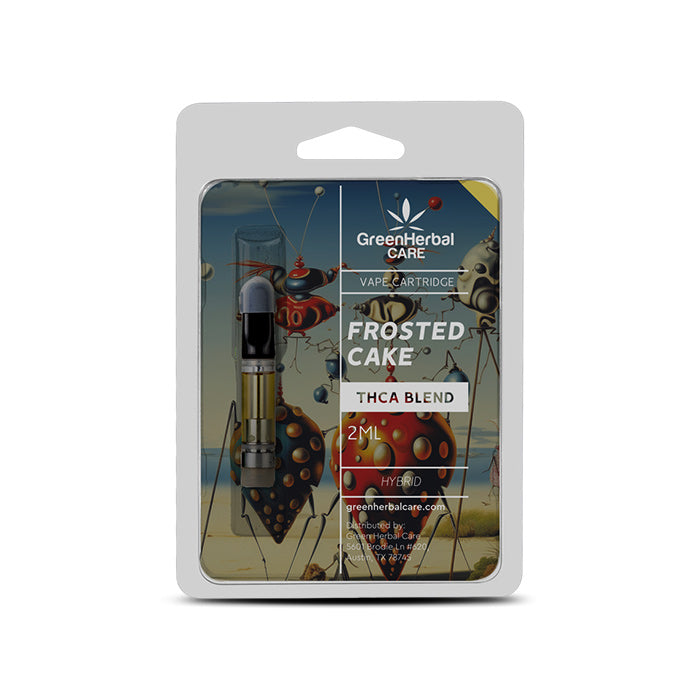 THCA Blend Cart Frosted Cake Vape Cartridge For Sale