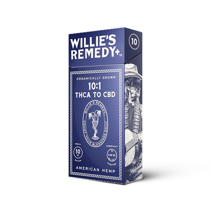 Willie's Remedy+ Smokes - 10:1 THCA to CBD