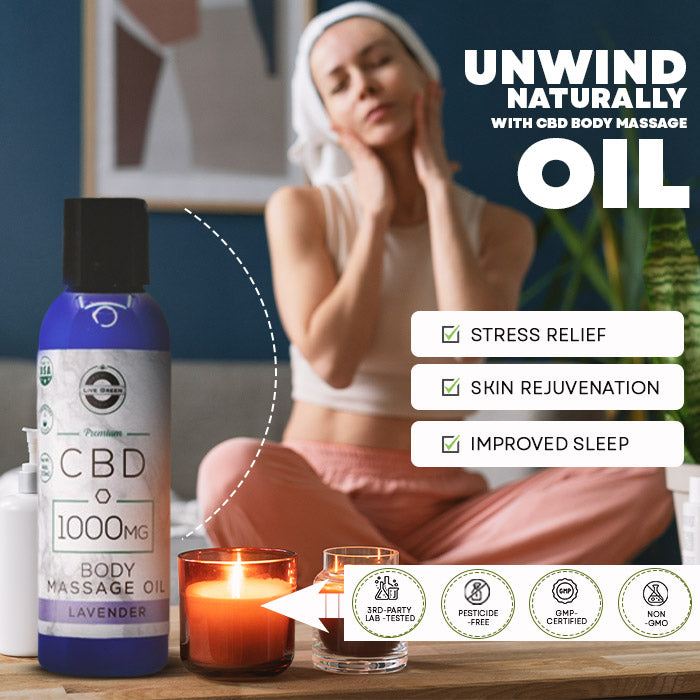 buy cbd body massage oil online