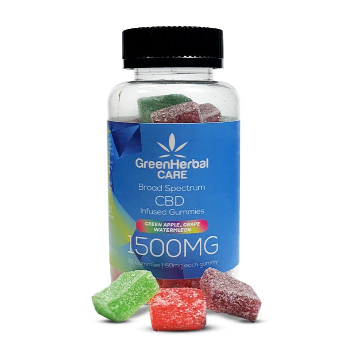 Broad Spectrum CBD Infused Gummy - 1500MG