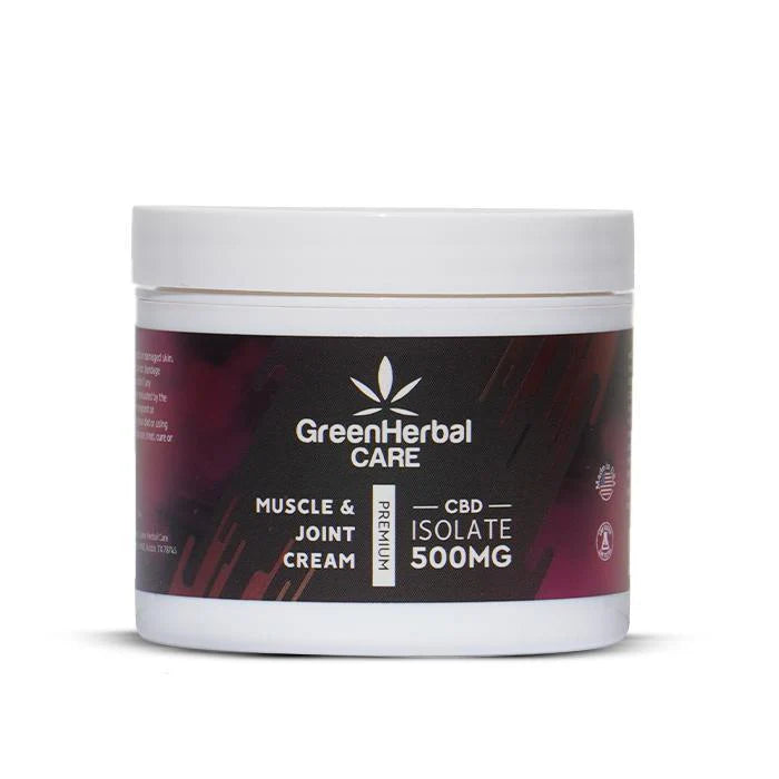 GHC Muscle and Joint CBD Cream 500mg
