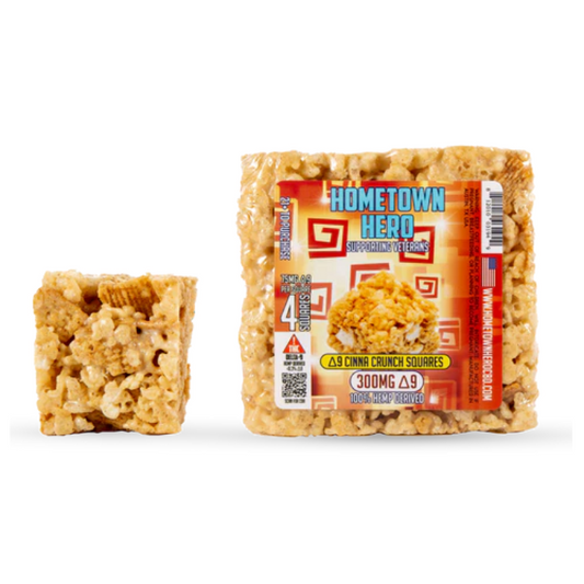Delta-9 THC Cinna Crunch Cereal Bites