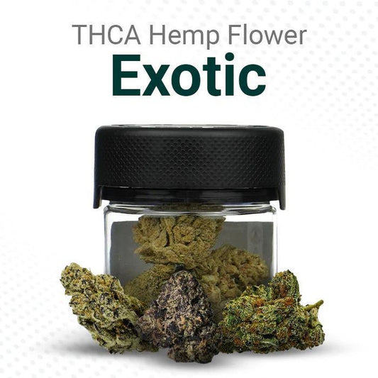 THCA Hemp Flower - Exotic