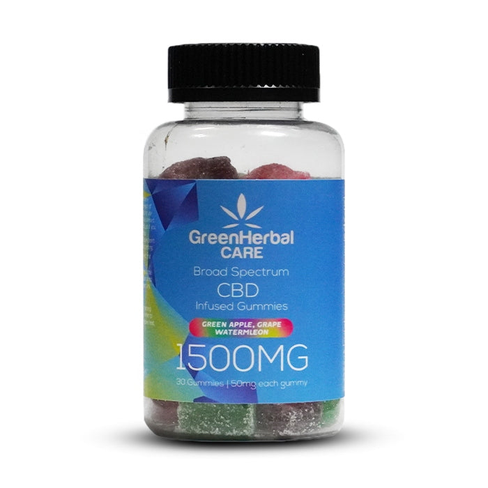 ghc broad spectrum cbd infused gummies 1500mg