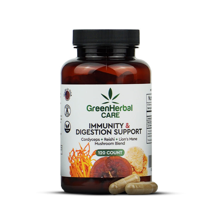 ghc mushroom capsules for digestion