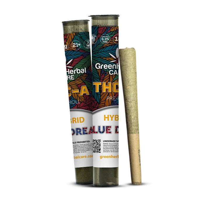 ghc thca pre roll hybrid blue dream 1g