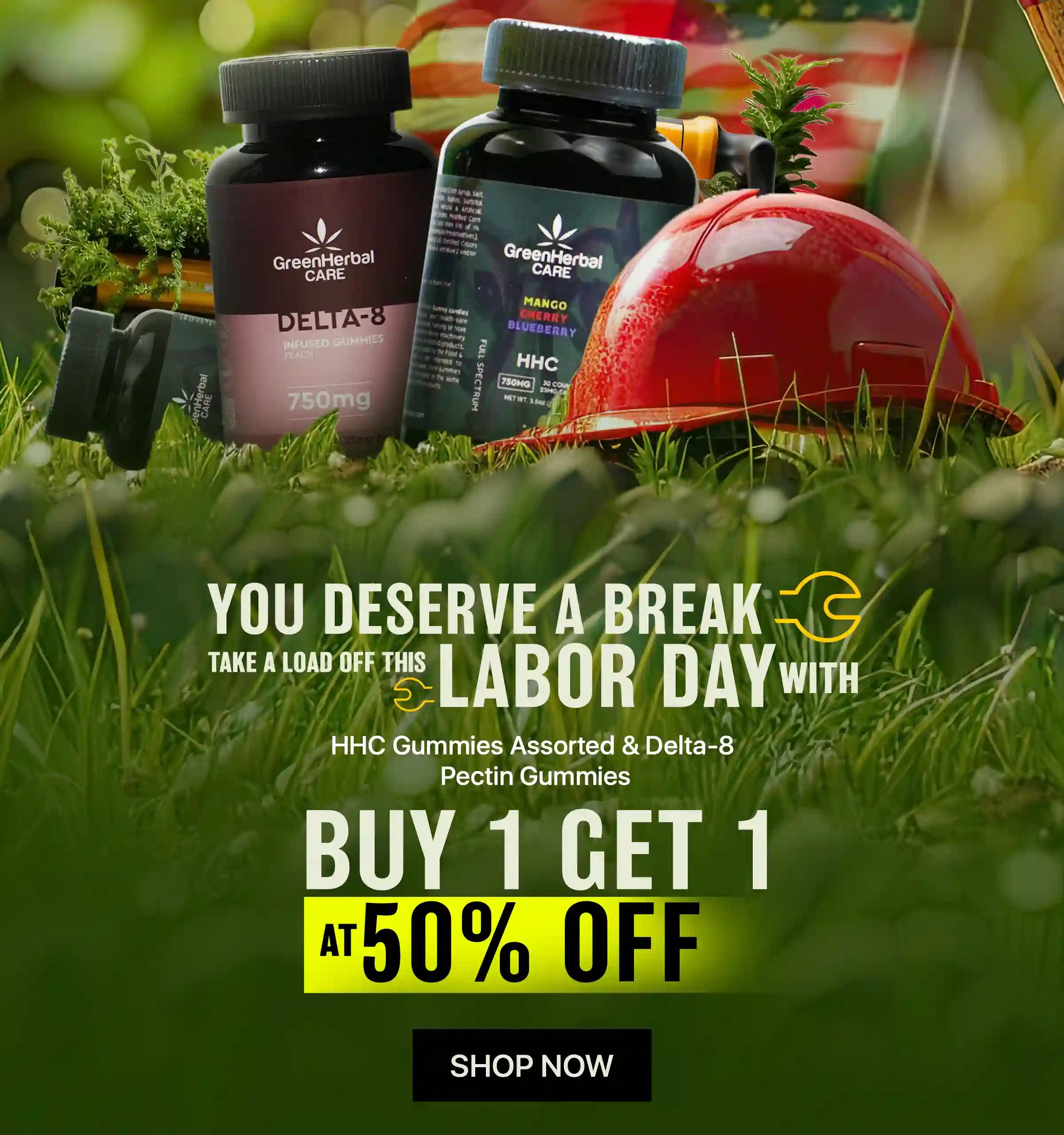 labor day hemp gummies sale