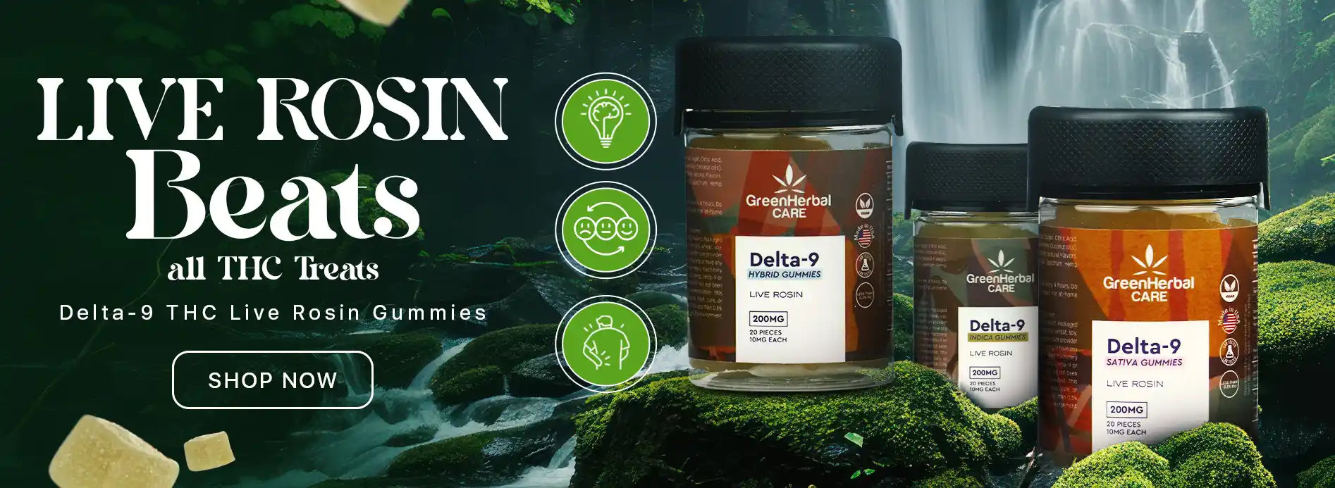 live rosin thc gummies home page banner desktop