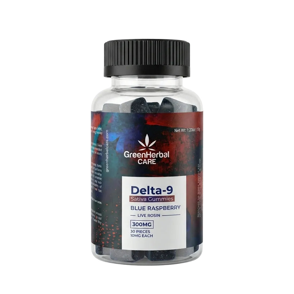 GHC Delta-9 THC Flavored Live Rosin Gummies - Sativa