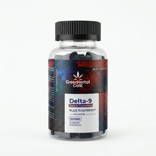 GHC Delta-9 THC Flavored Live Rosin Gummies - Sativa