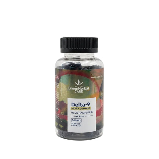 GHC Delta-9 THC Flavored Live Rosin Gummies - Indica
