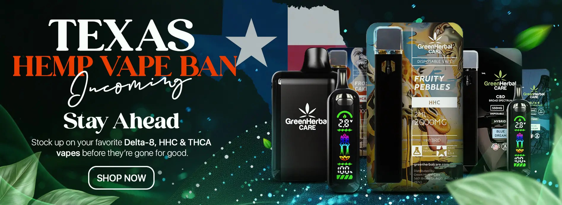 Texas Hemp Vape Ban
