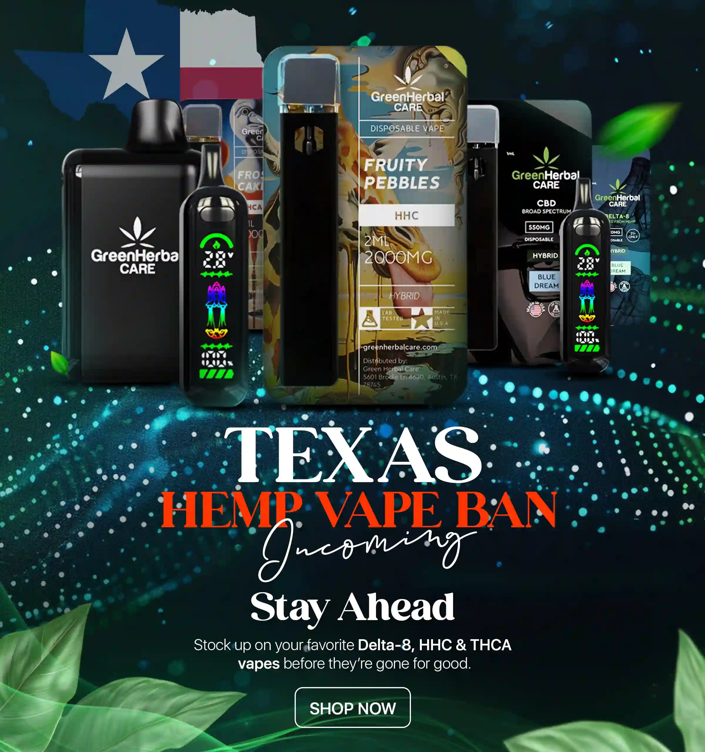 Texas Hemp Vape Ban