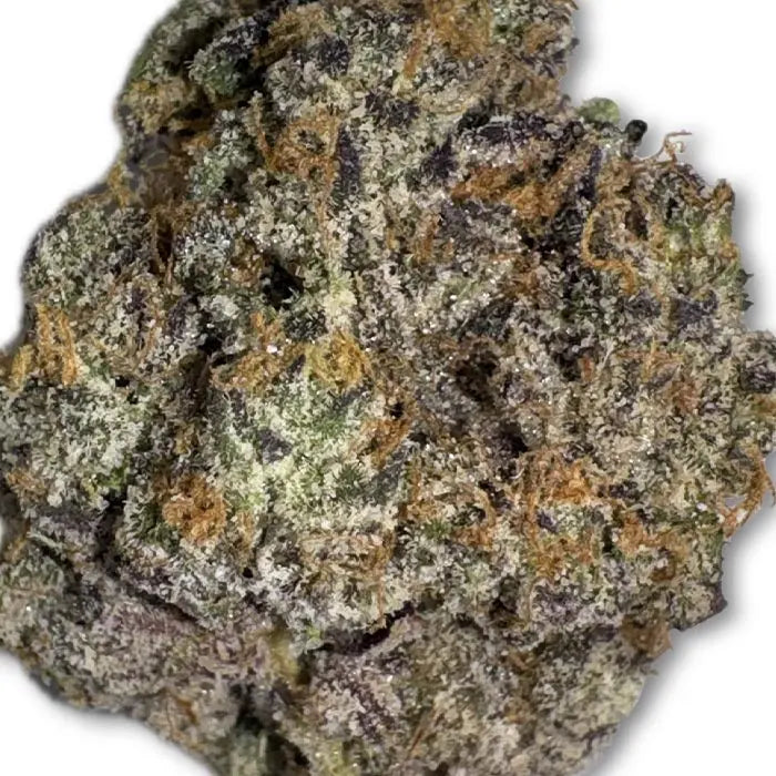 thca exotic grand daddy purple indica flower zoomed pic