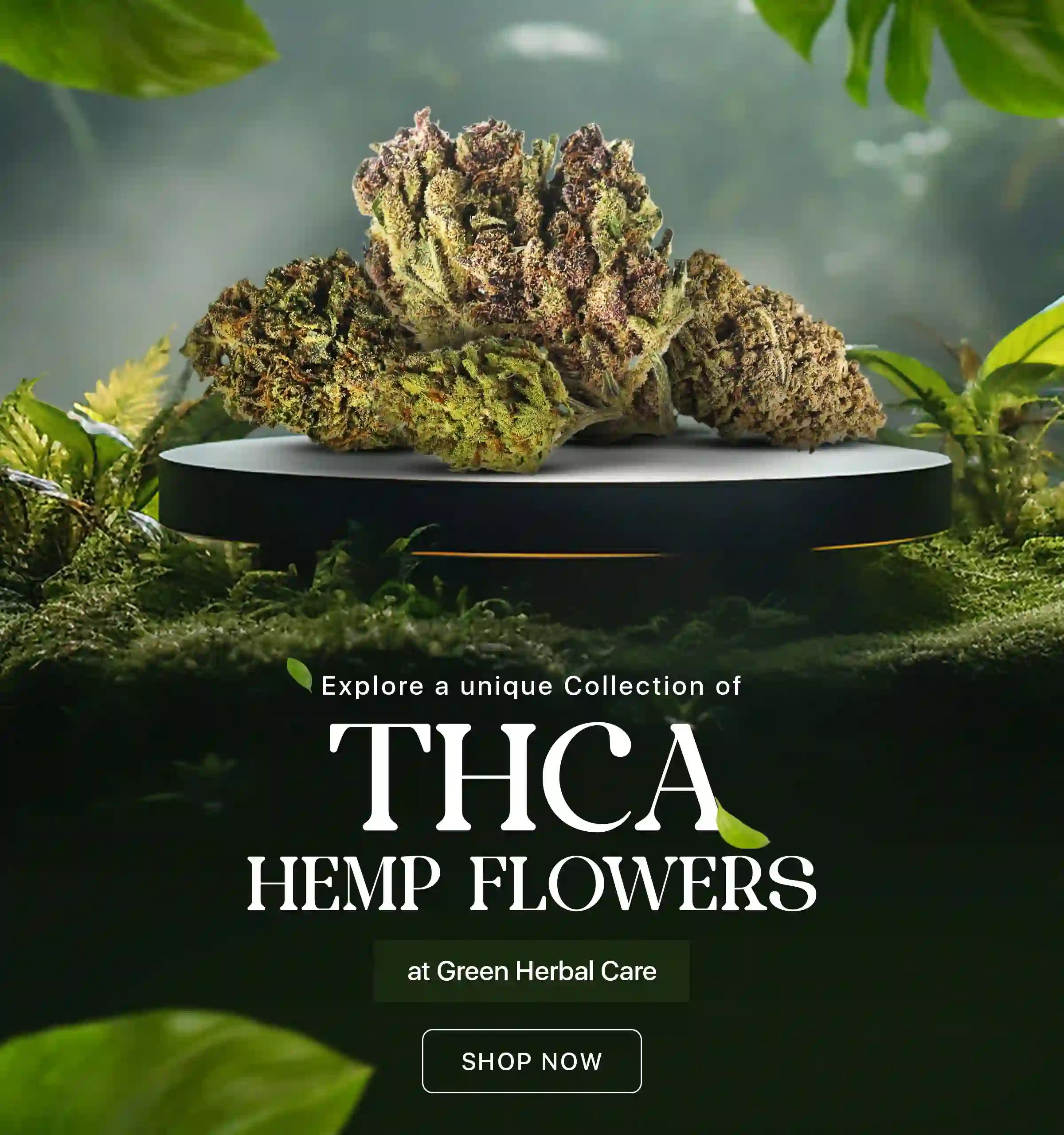 thca hemp flower collections mobile banner