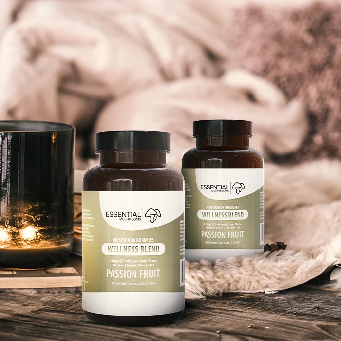 wellness blend mushroom gummies lifestyle pic