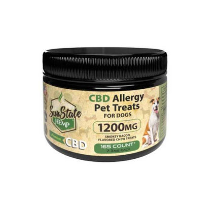 ssh cbd allergy chew treats for dogs 1200mg