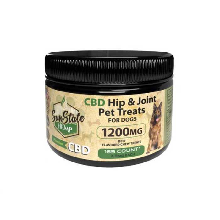 cbd hip & joint pet treats for dogs 1200mg