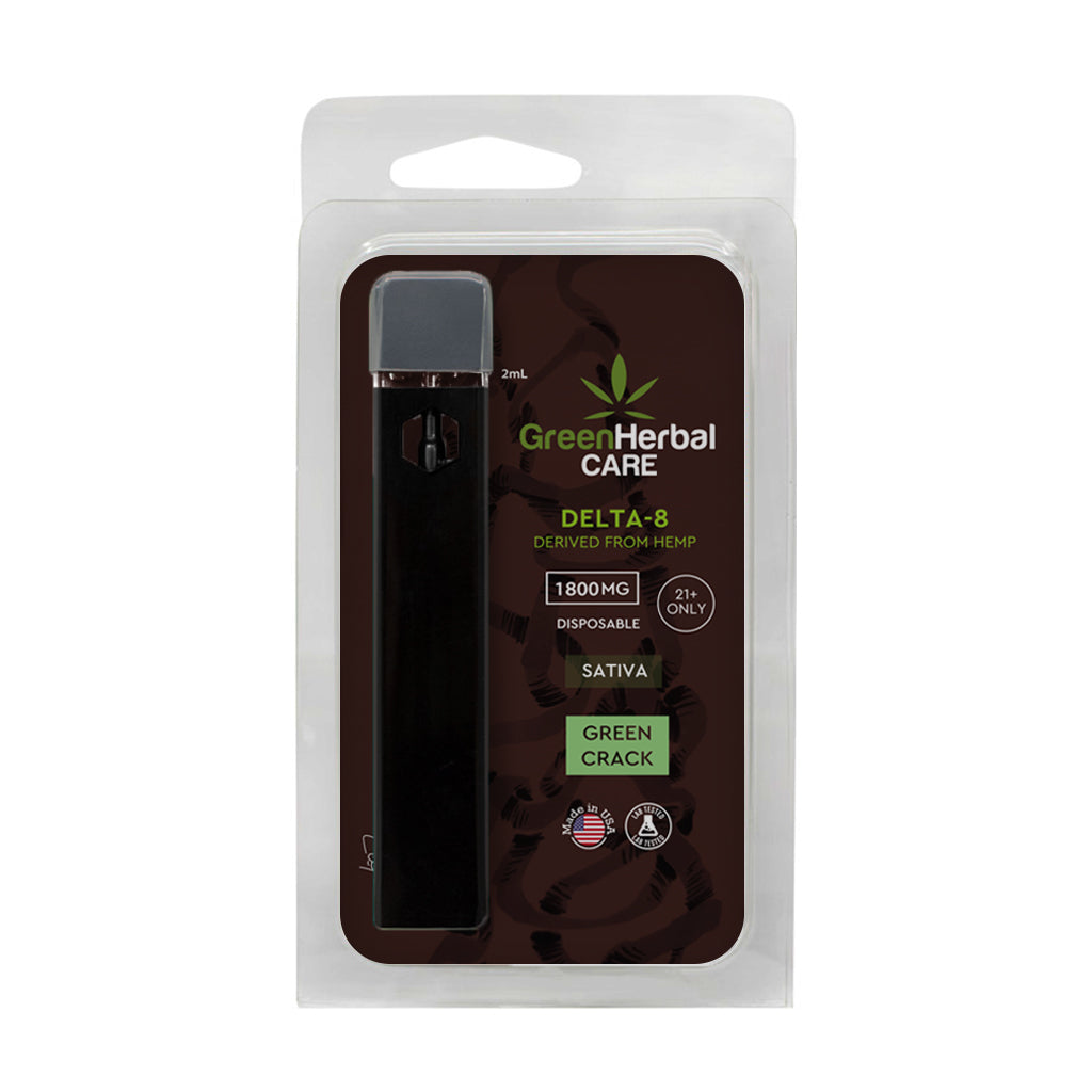 ghc delta-8 1800mg sativa disposable vape