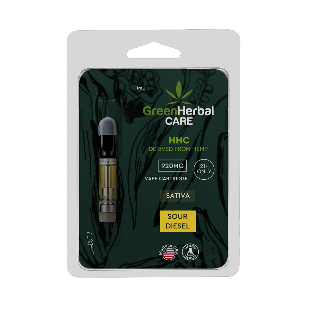 ghc hhc vape cartridge sour diesel sativa 920mg