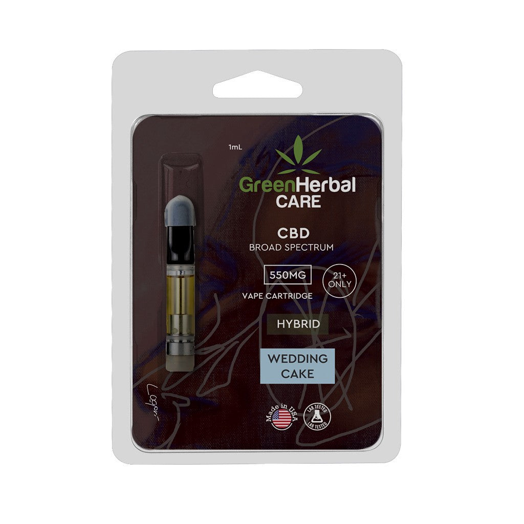 ghc cbd broad spectrum 550mg hybrid vape cartridge