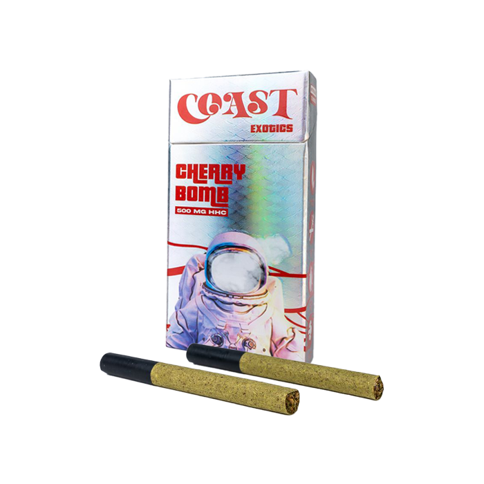 coast cherry bomb hhc cigarettes 500mg 