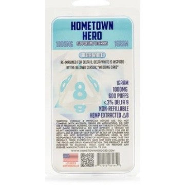 home town hero delta white disposable