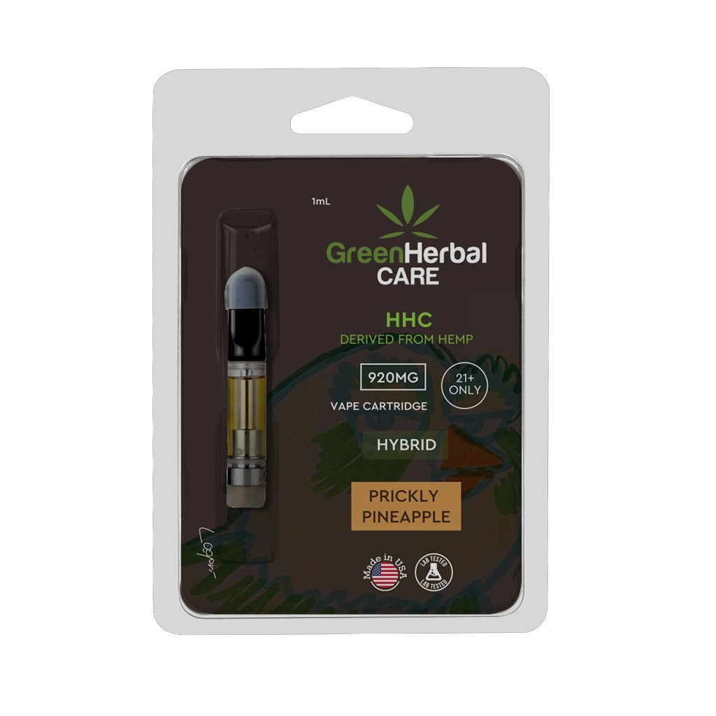 ghc hhc vape cartridge prickly pineapple 920mg