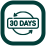 30 Days Return Policy Icon