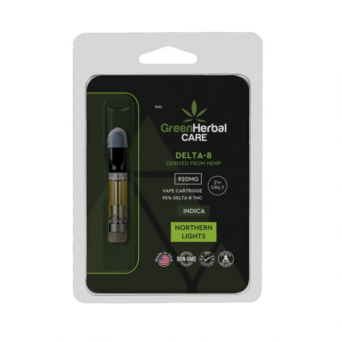 delta-8 920mg northern lights vape cartridge