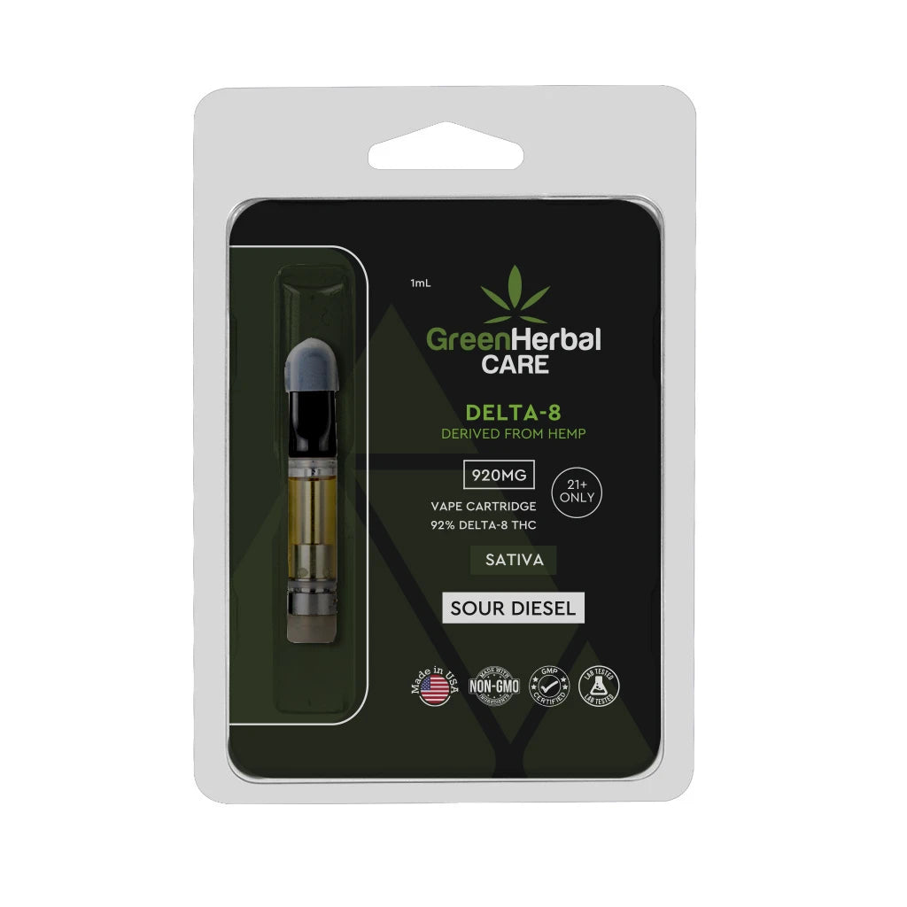 delta-8 920mg sour diesel vape cartridge